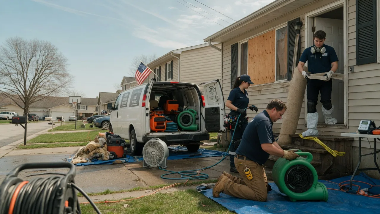 Water Damage Restoration in Fort Jennings, OH near me